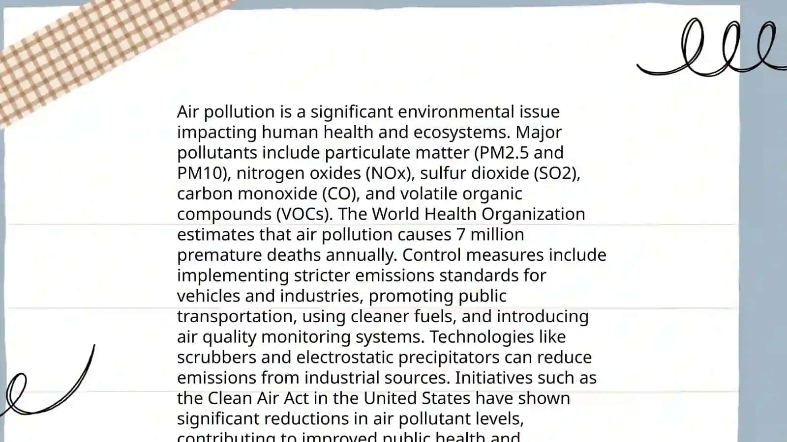 Environmental chemistry 4