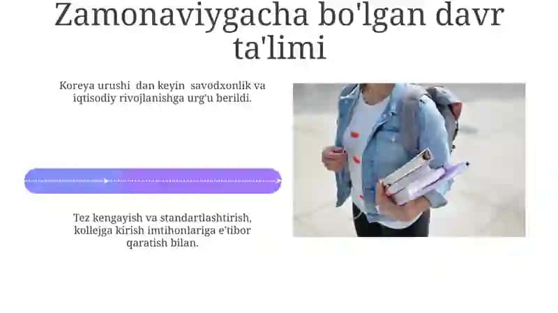 Koreya Respublikasi ta’lim tizimining rivojlanishi 4