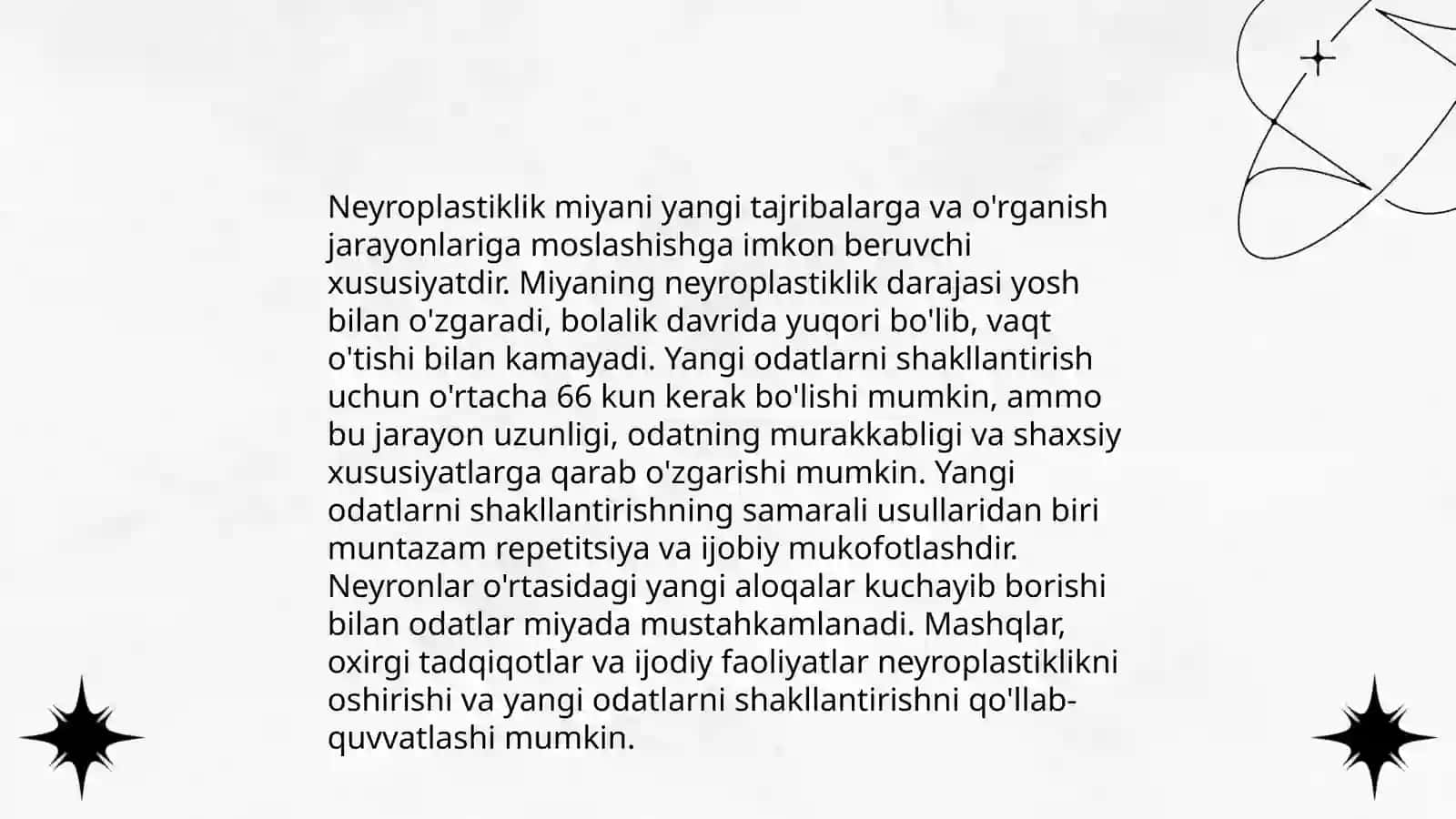 Miyadagi odatlarning biologik asosi 4