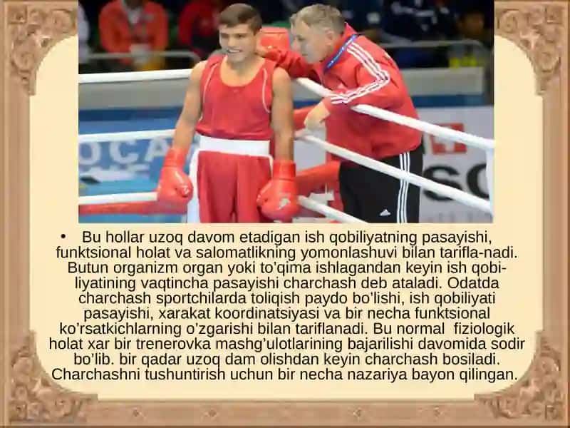 Sportchining funksional xolatini baholash usullari 4