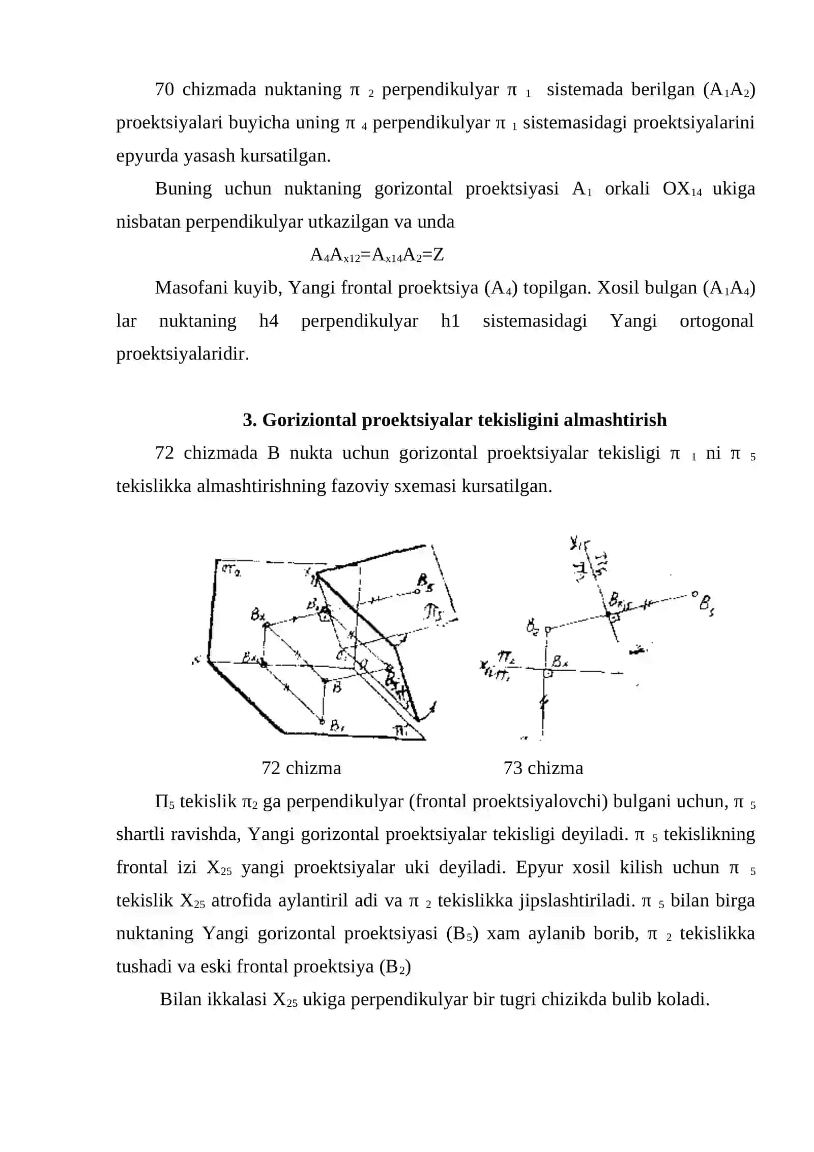 Proyeksiyani yangidan qayta qurish 4
