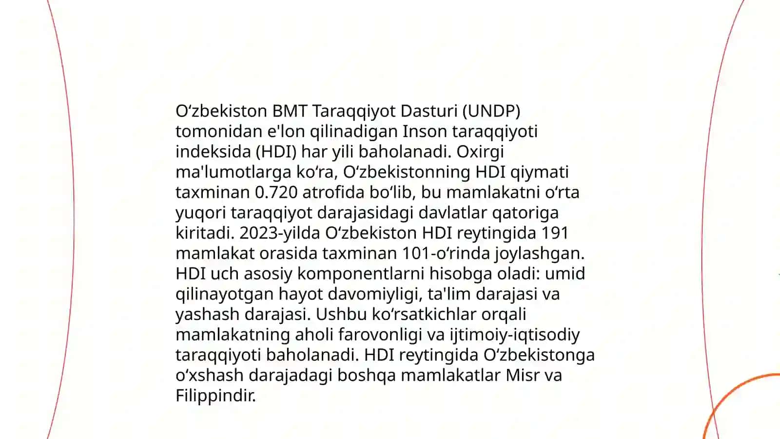 Iqtisodiy va ijtimoiy sohadagi ustuvor halqaro reytinglar va ularga O’zbekistonning integratsiyalashuvi 4