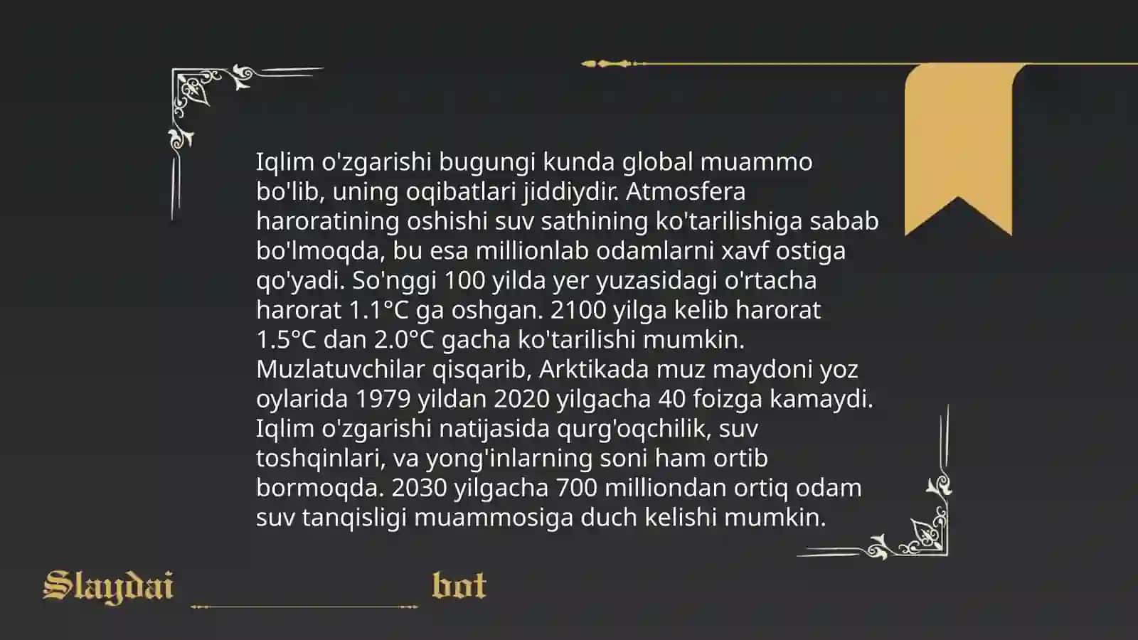 Ekologik muammolar 4