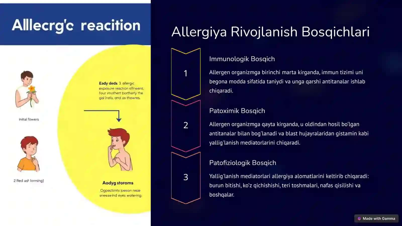 Allergiya. Noto'g'ri Immun Reaksiyasi 4
