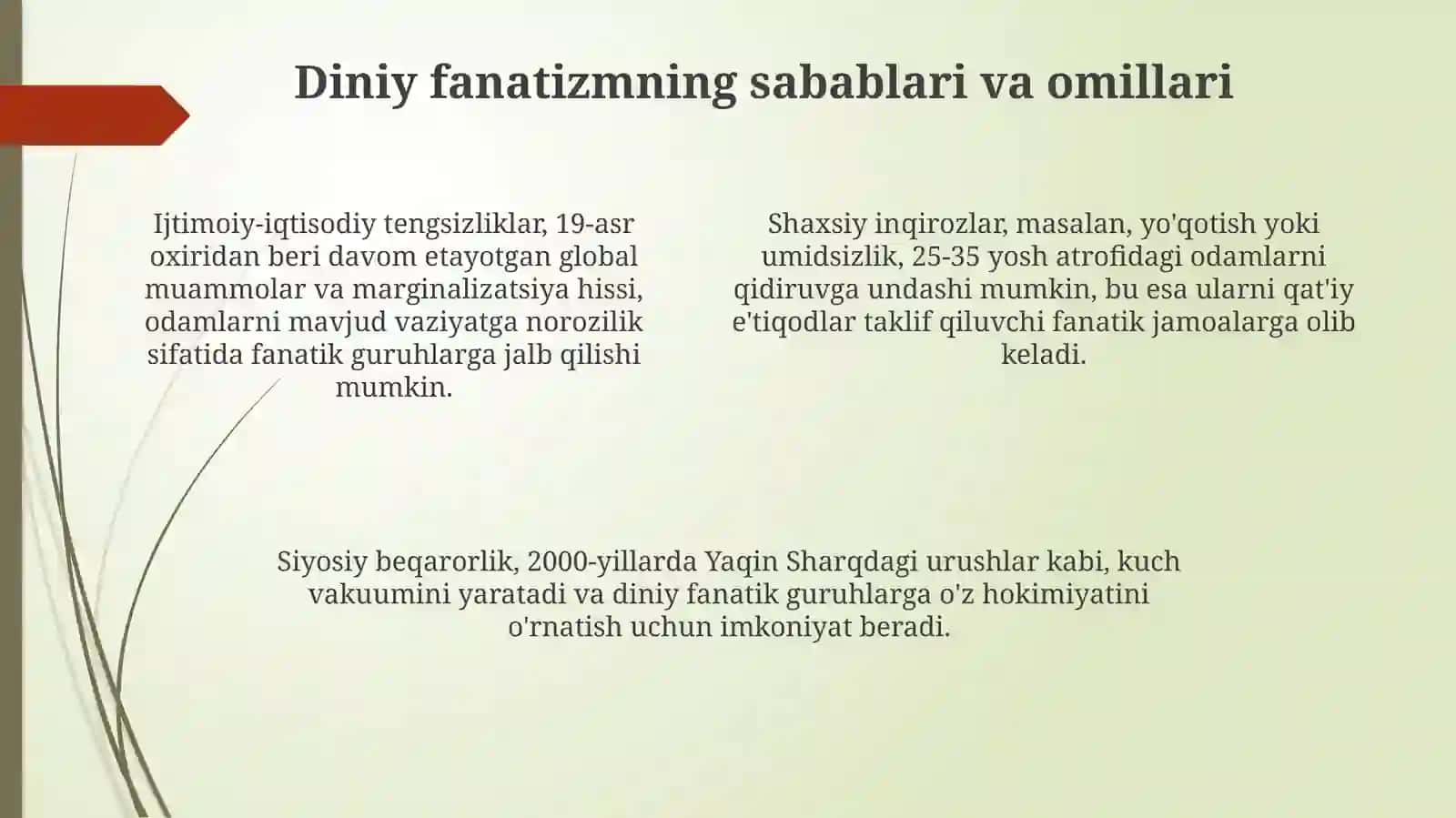 Diniy fanatizm 4