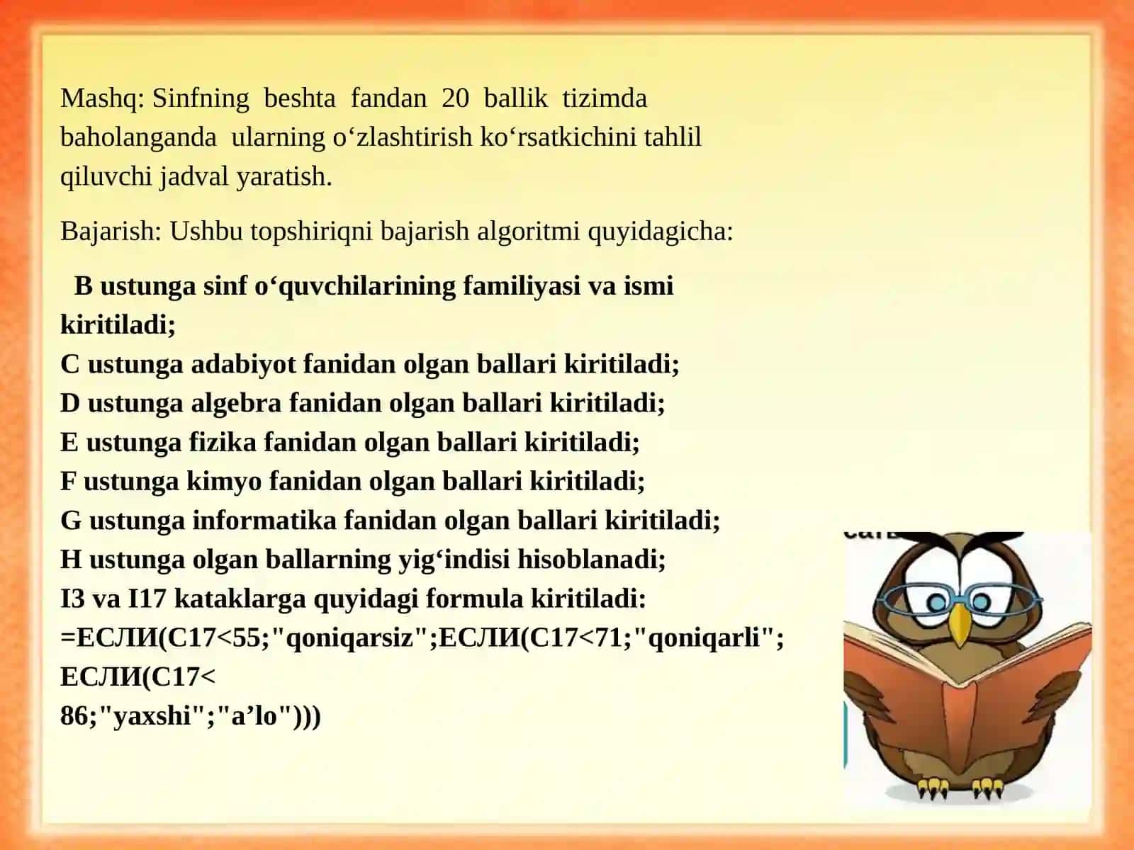 10-DARS. MANTIQIY FUNKSIYALAR 4