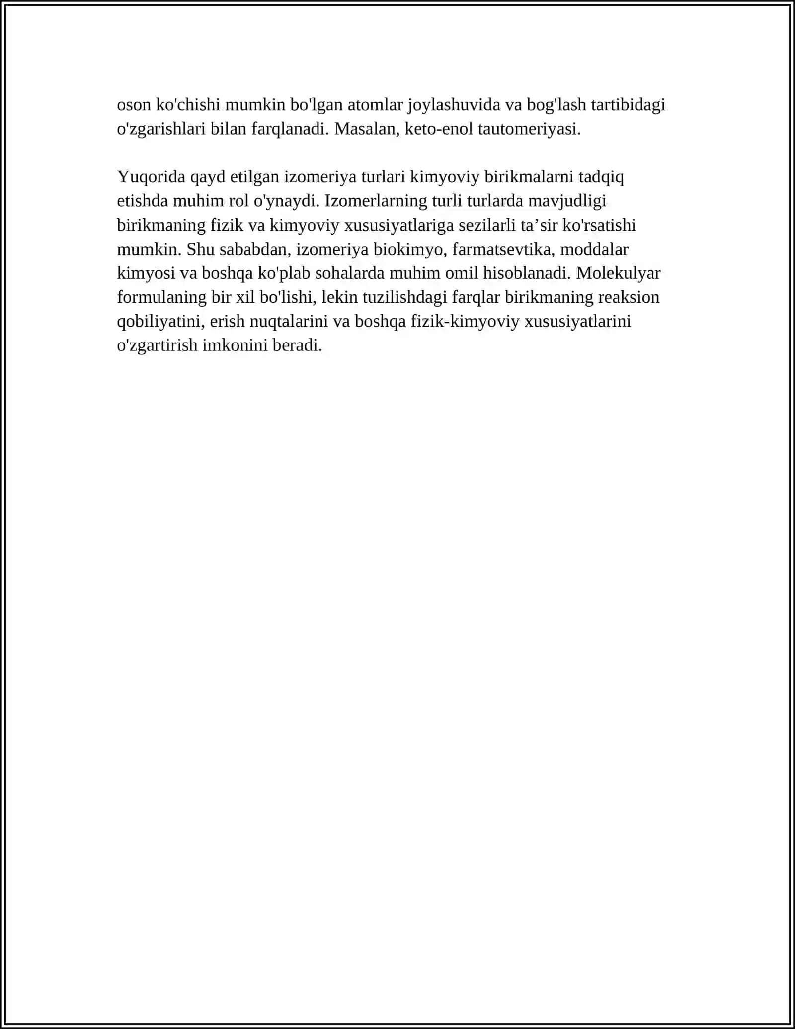 KOMPLEKS BIRIKMALARNING IZOMERIYASI.MARKAZIY IONNING LIGAND BILAN ELEKTROSTATIK TA'SIRLASHUVI 4