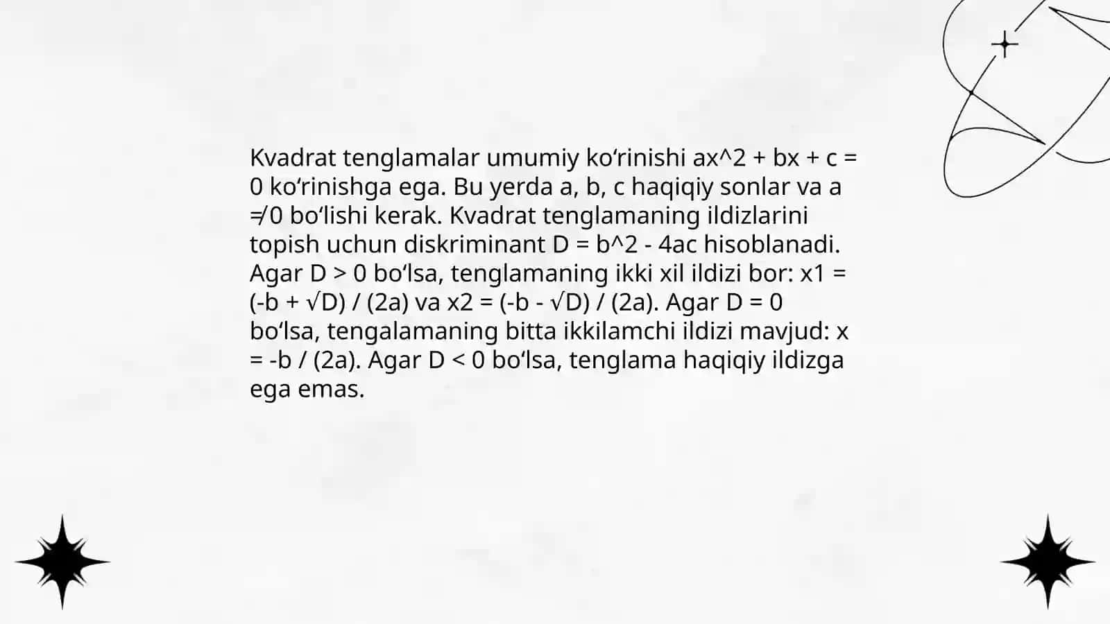 Eritma turlari va ular yuzasidan masalalar yechish namunalari 4