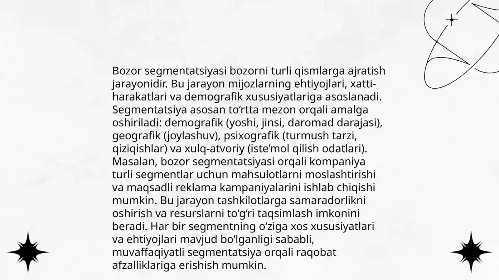Raqobatchilar tahlili 4