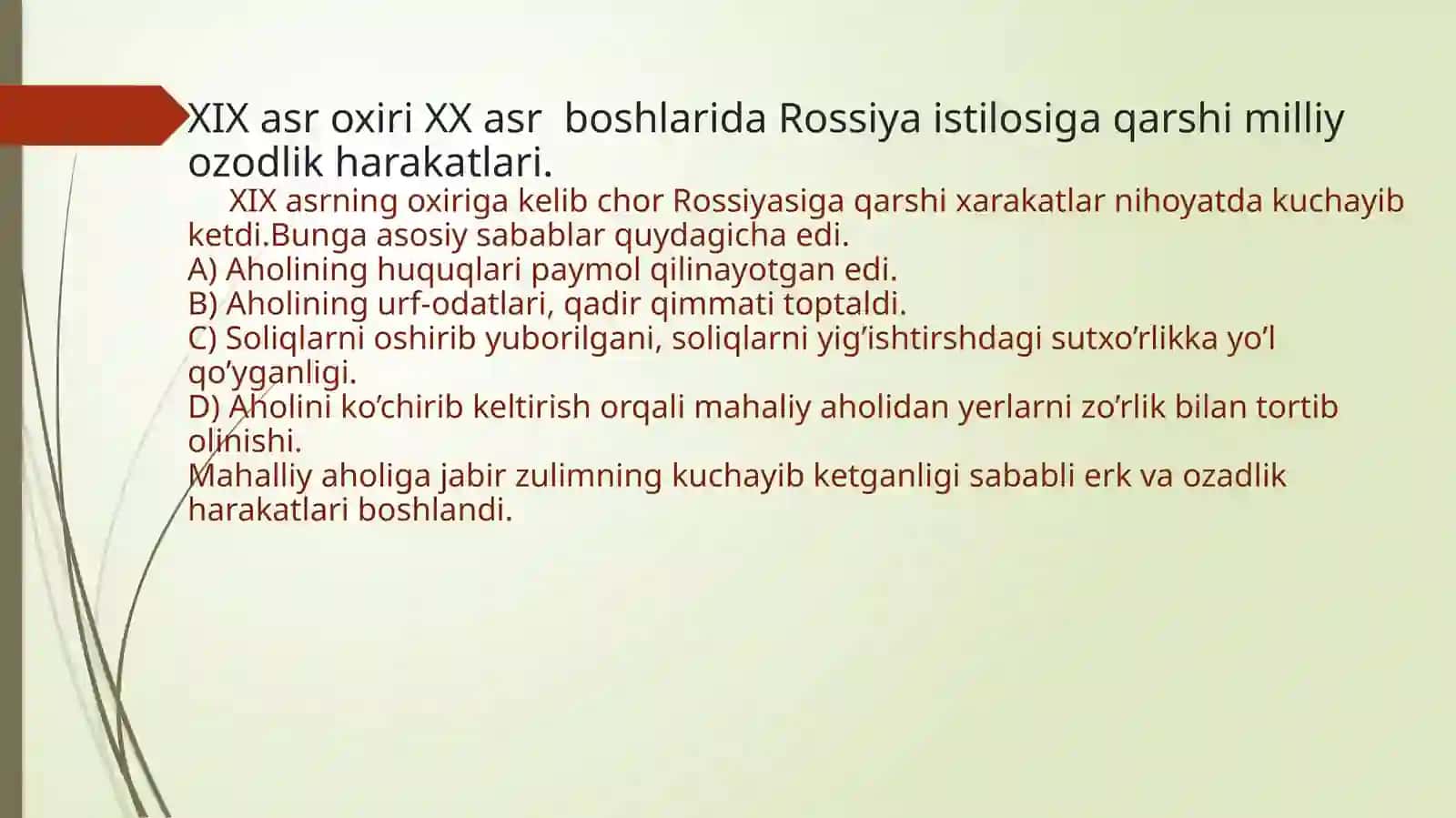 Milliydavlatchiliknitiklashvaozodlikuchunkurash.Jadidlarharakati 4