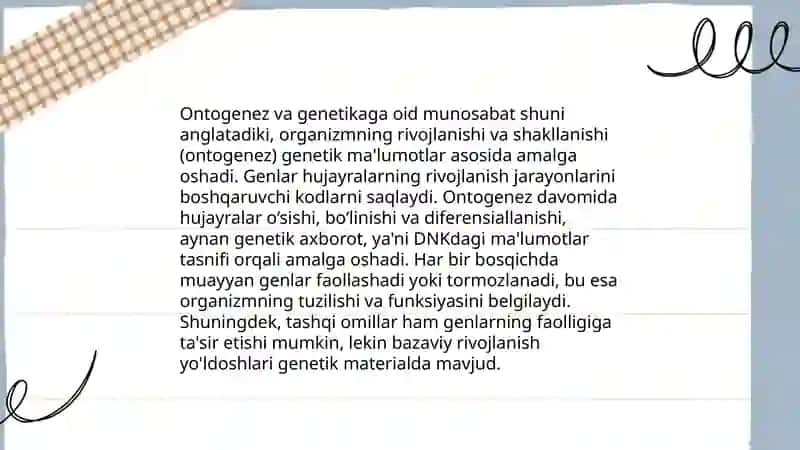 O‘sish va rivojlanish Geteroxroniyasi 4