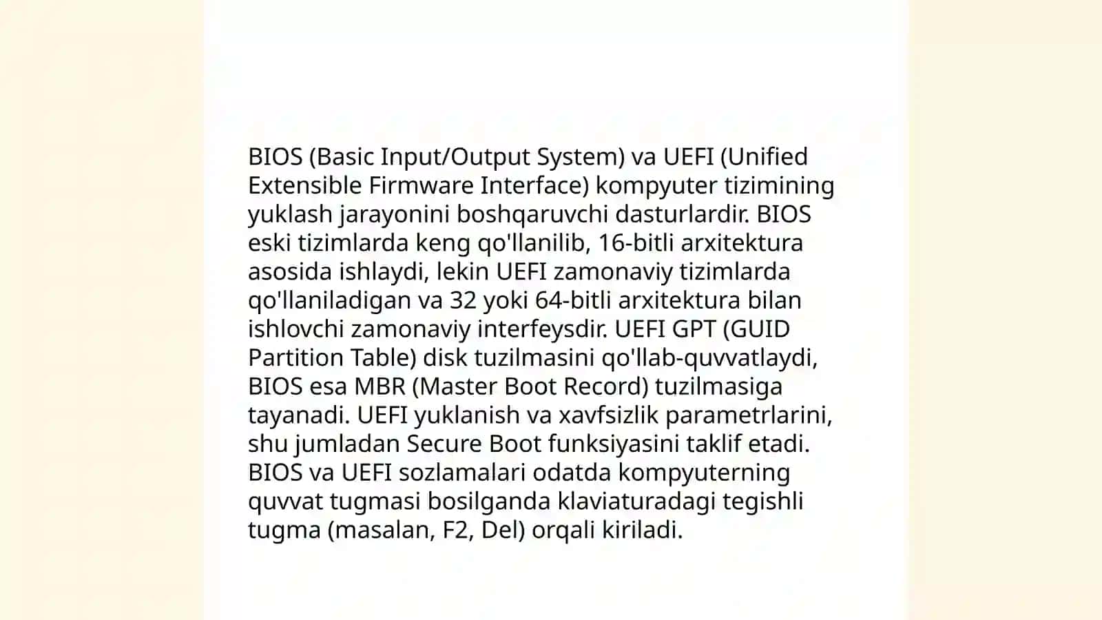 Windows OS o'rnatish va konfiguratsiyasi 4