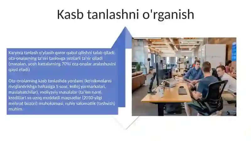 Kasb tanlashda ota onaning òrni 4