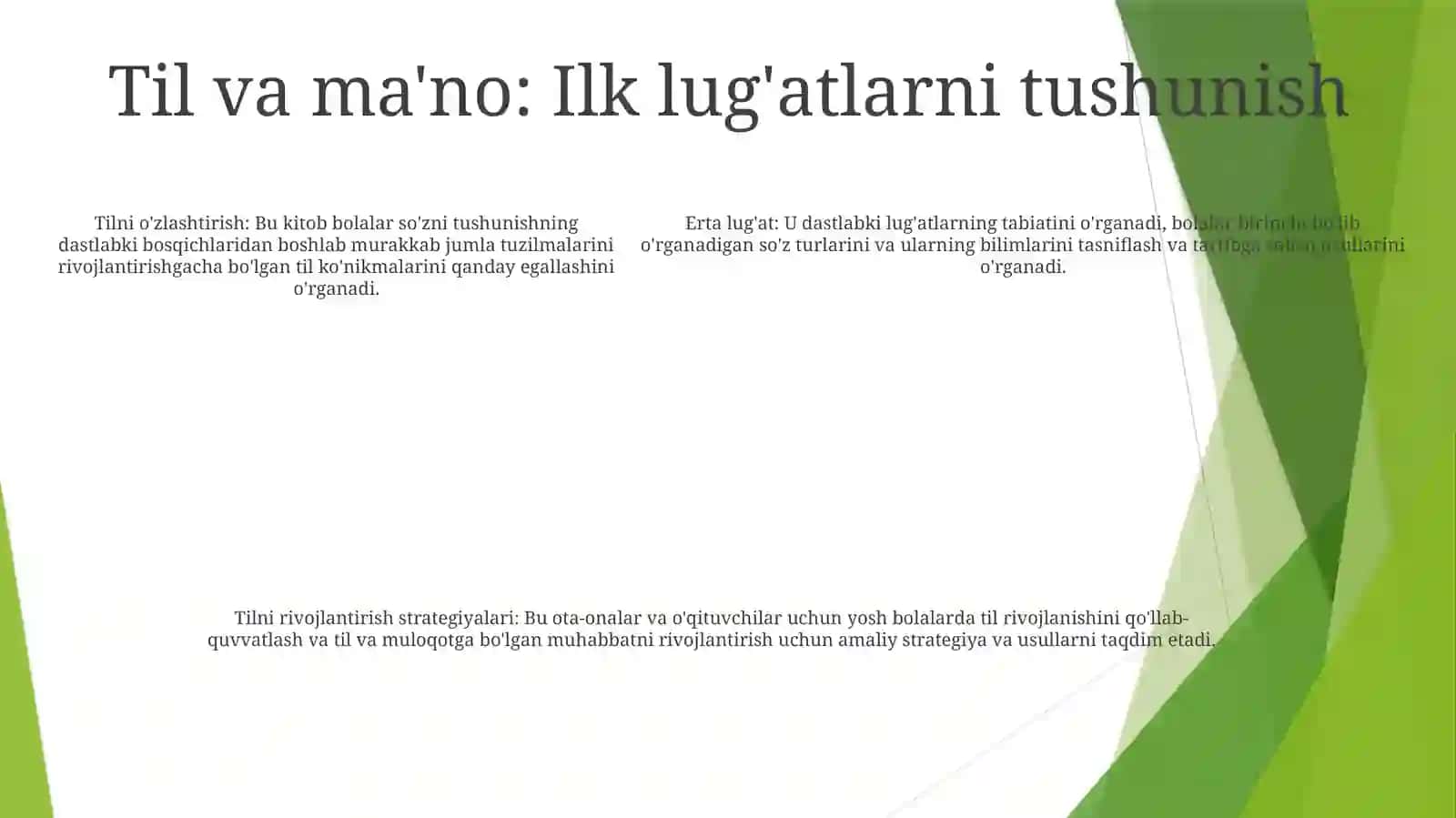 Ilk Yoshdagi Bolalar Nutqini Shakllantirish YoʻLlari 4