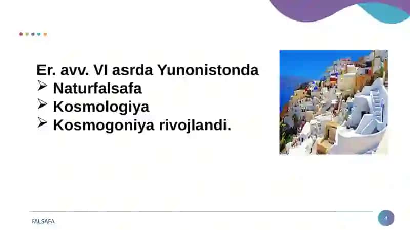 Falsafa jahon xalqlari madaniyatining tarkibiy qismi 4