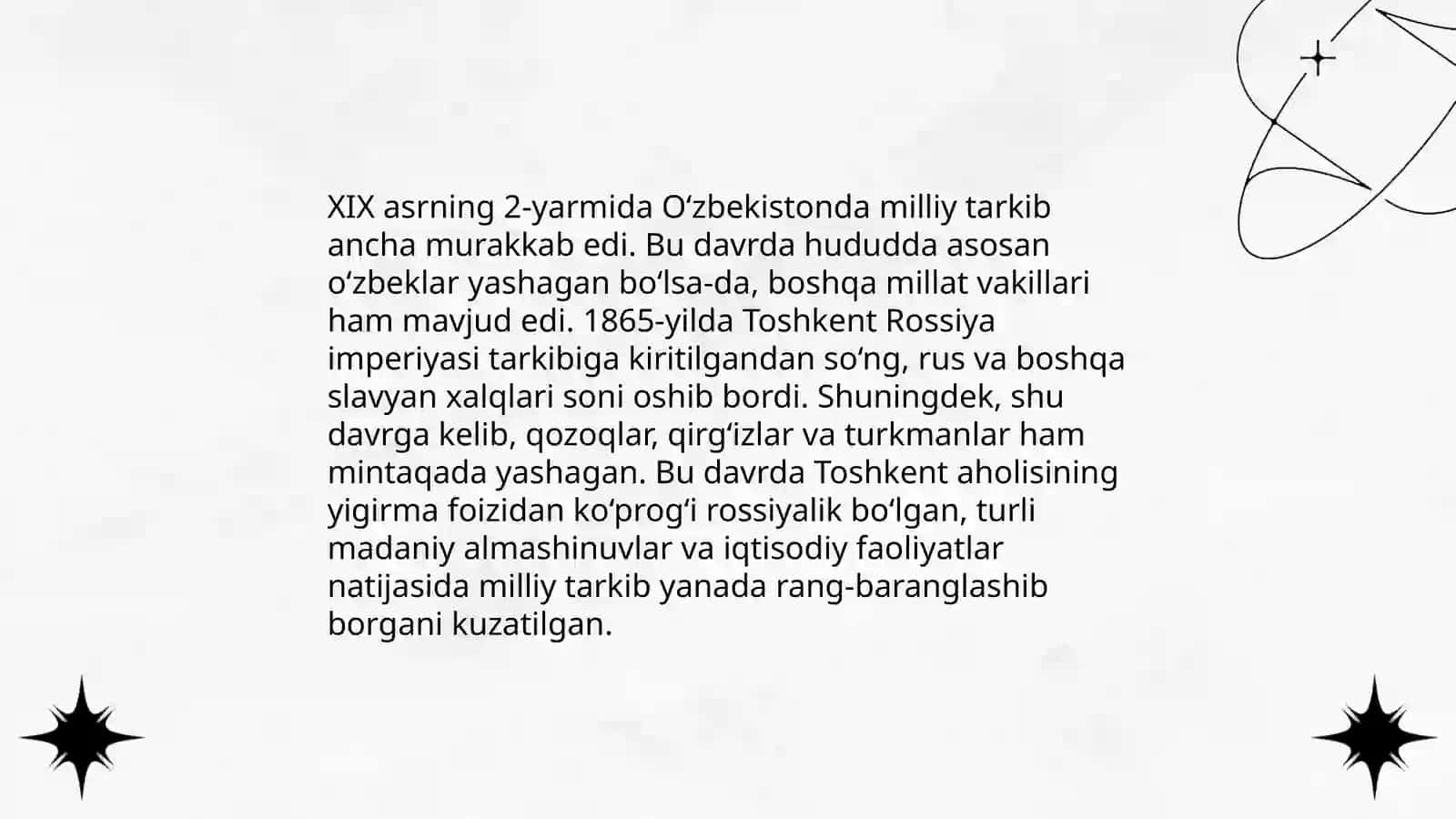 O‘zbekistonda ko‘pmillatlikning shakllanishi va bag‘rikenglik (XIX asrning 2-yarmi – XX asr misolida) 4