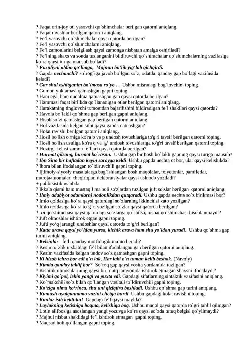 O`zbek tilining asosiy imlo qoidalari 4