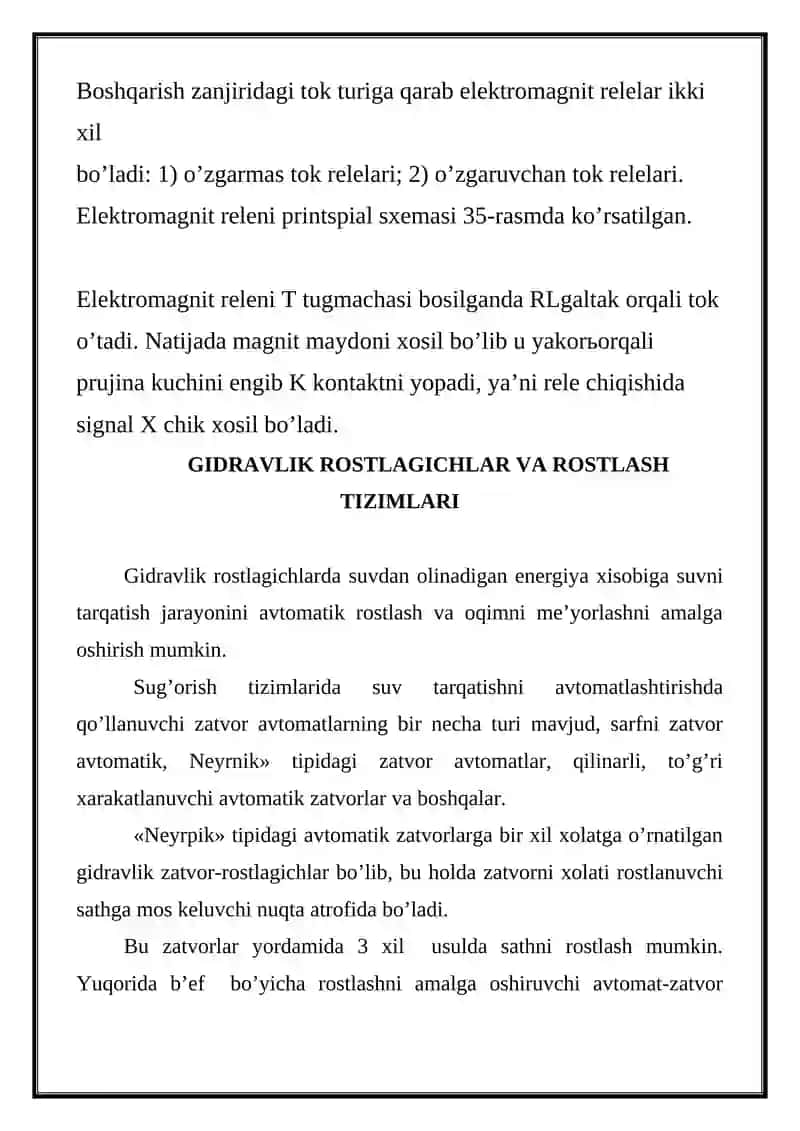 PNEVMATIK VA GIDRAVLIK SIGNAL KUCHAYTIRGICHLAR 4
