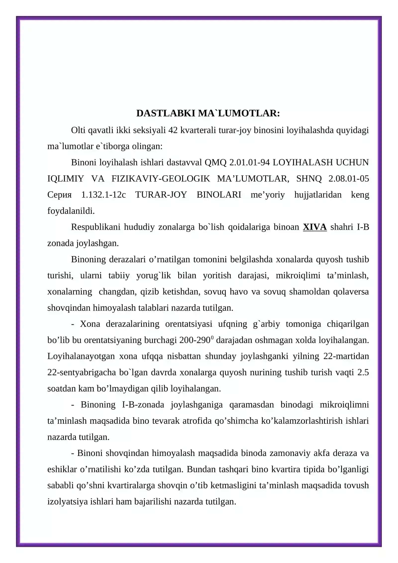 6 Qavatli 2 seksiyali kvartirali turar-joy binosi 4