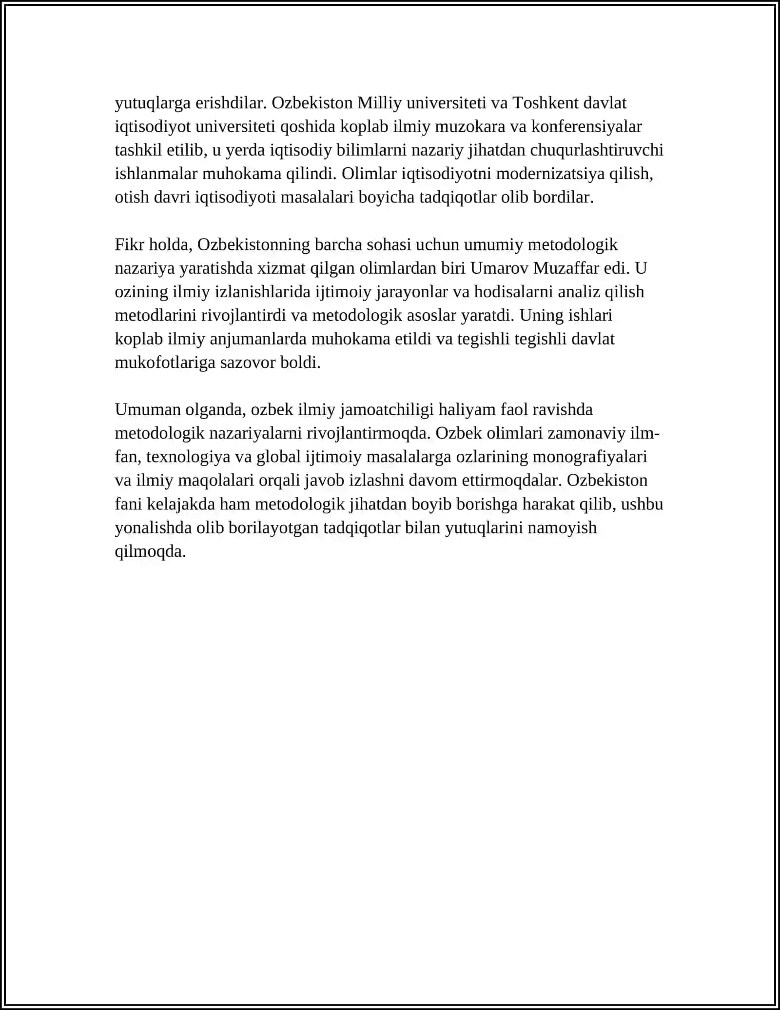 Oʻzbek metodologik olimlarining nazariy ishlari 4
