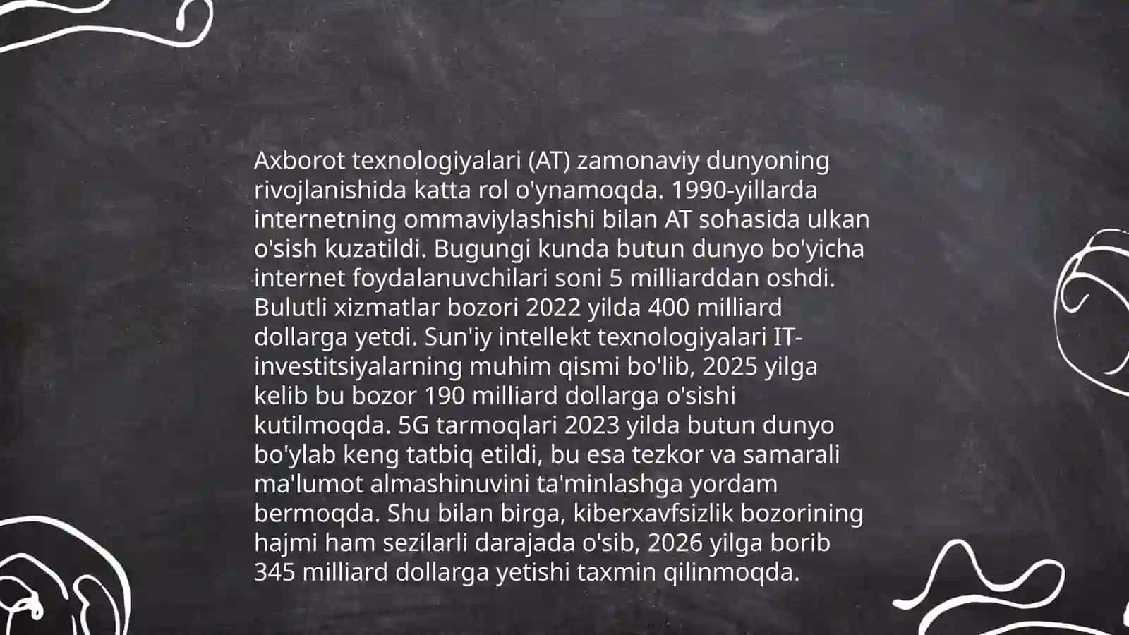 Axborotning ta'rifi va mohiyati 4
