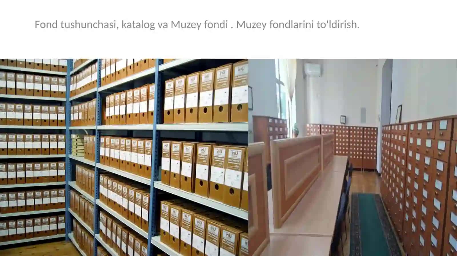 Muzeyshunoslik va Kutubxonashunoslik 4