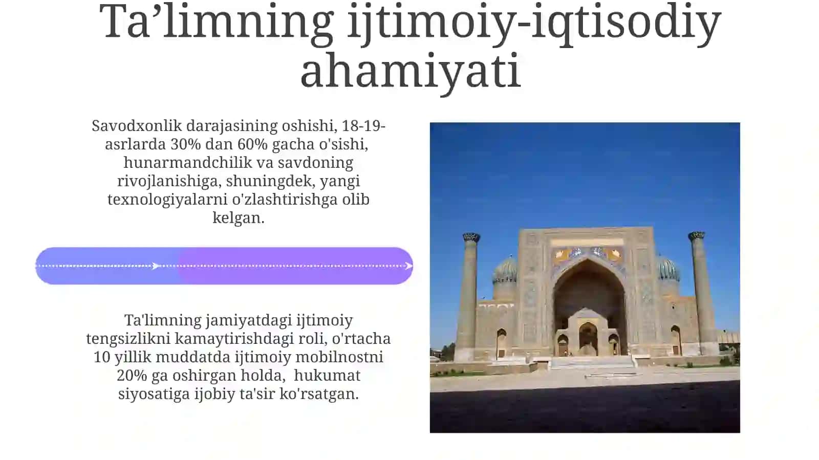 Buxoro Amirligida taʼlimning rivojlanishi 4