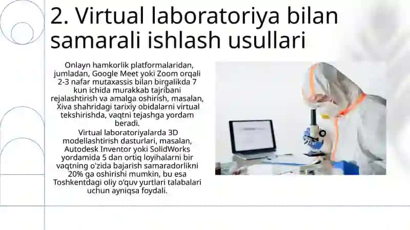 Vertual laboratoriya bilan ishlash 4