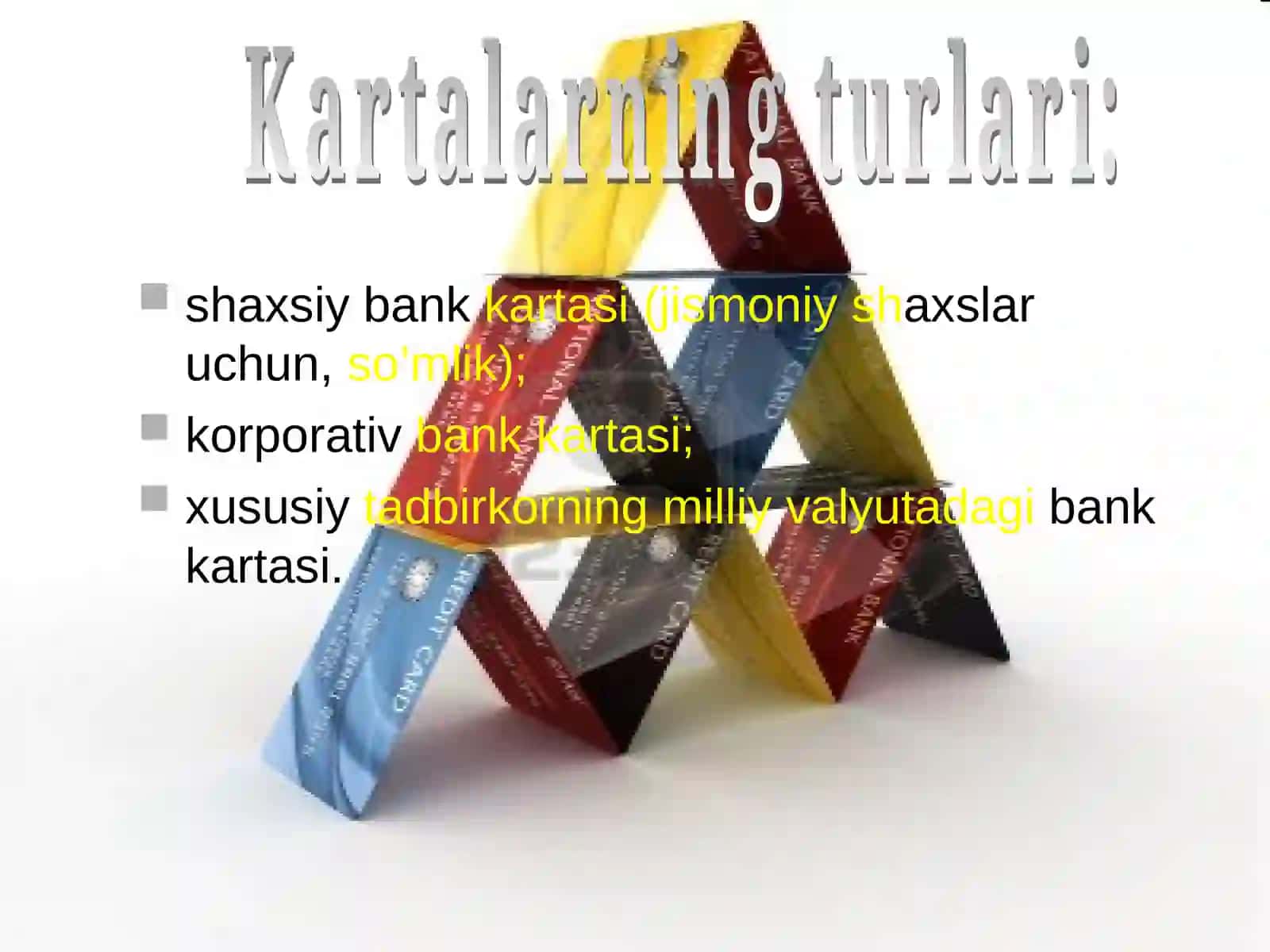 Plastik kartochkalar haqida 4