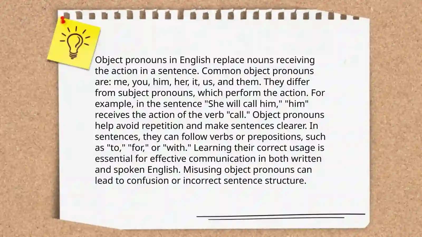 Subject Pronouns 4