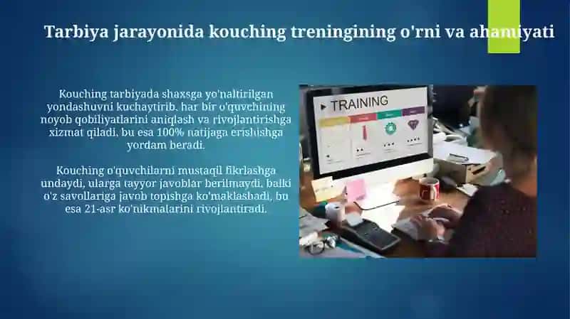 Tarbiyada kouch-trening fan sifatida 4