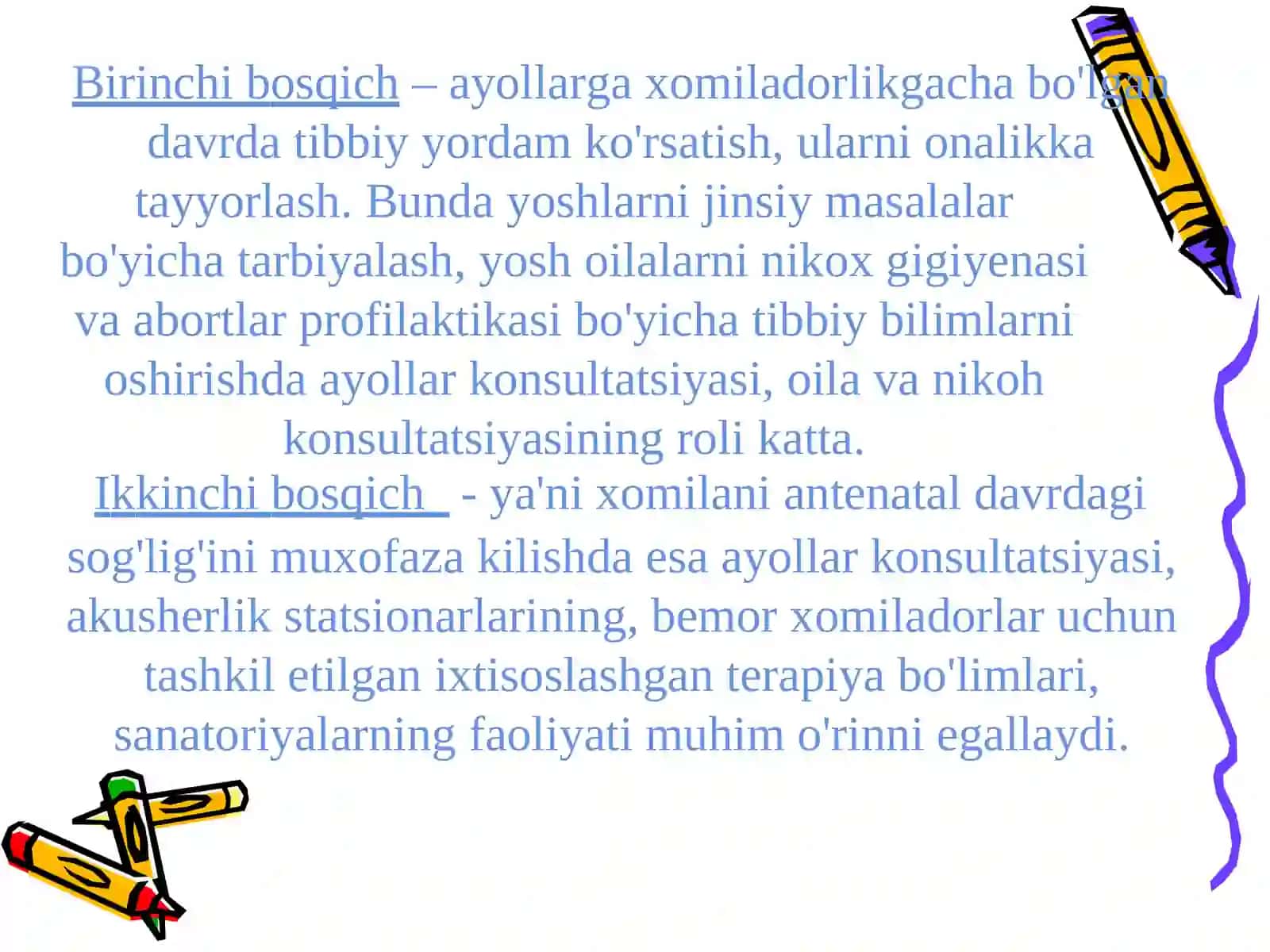 Ayollarni profilaktik kо‘rikdan о‘tkazish tartibi va ahamiyati 4