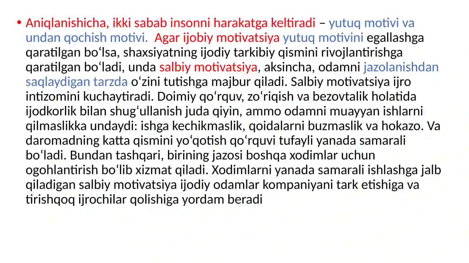 Pedagogik kompetentlikni shakllantirish va rivojlantirishda motivatsiya 4