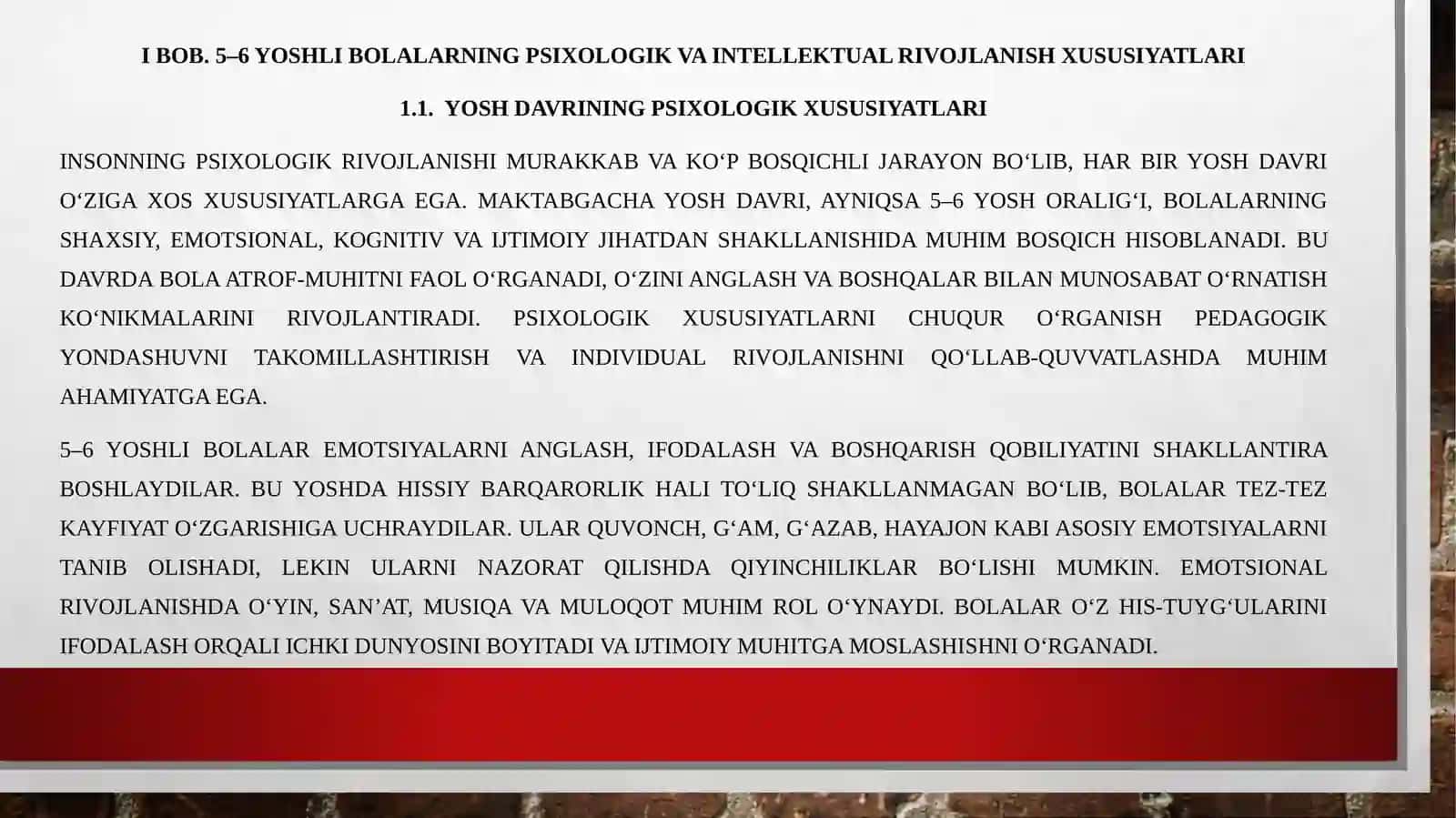 5-6 yoshli bolalarning rivojlanish xususiyatlari 4