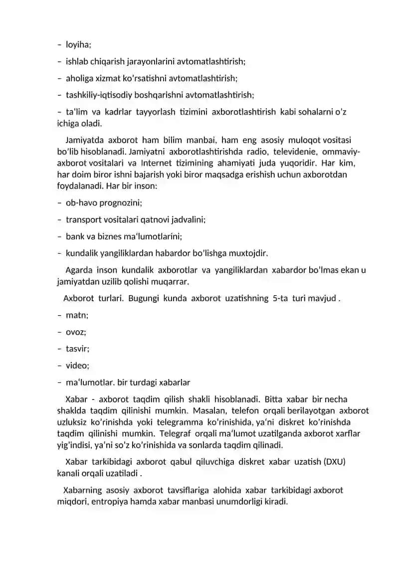 INFORMATIKANING NAZARIY ASOSLARI 4