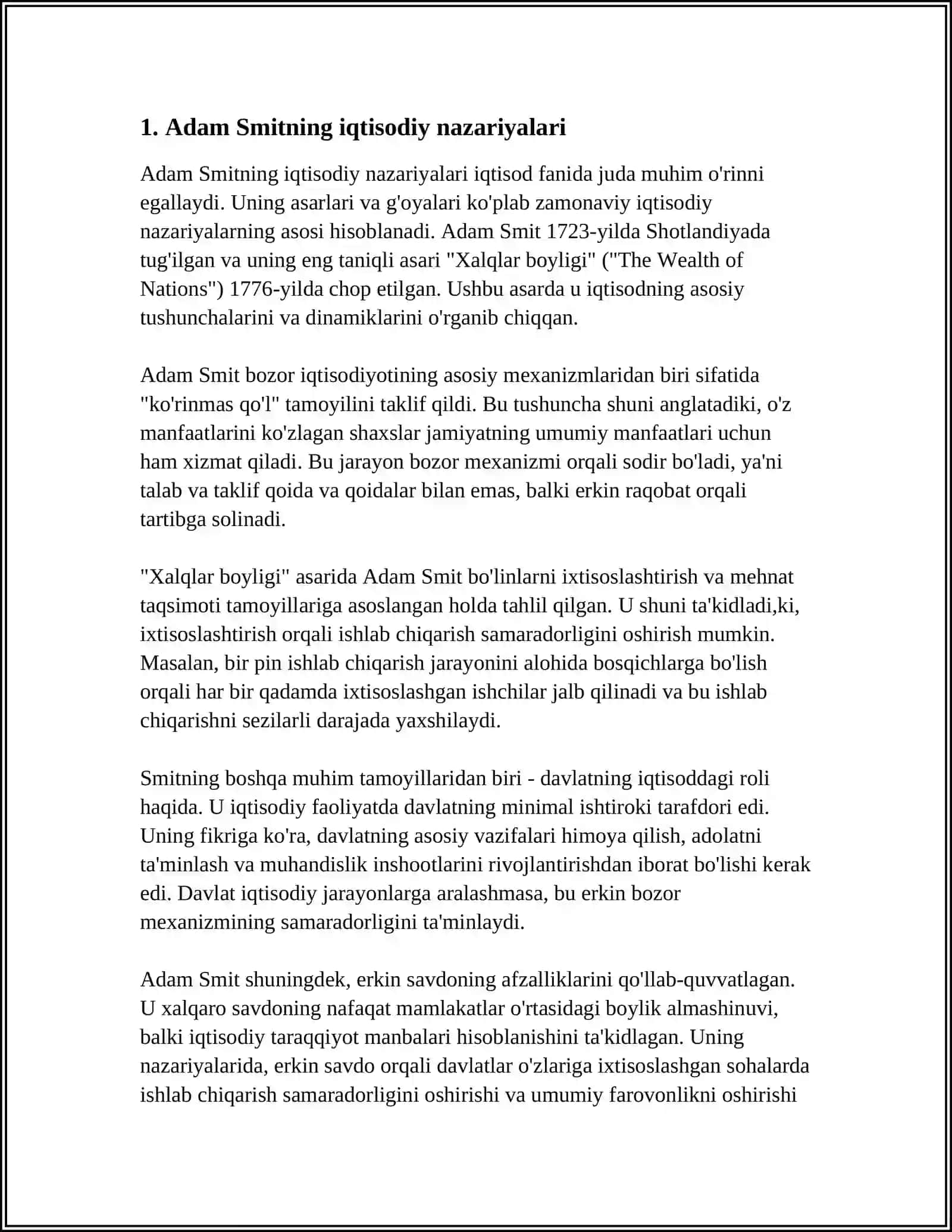 ADAM SMIT MANUFAKTURA DAVRINING IQTISODCHI NAZARIYOTCHISI 4
