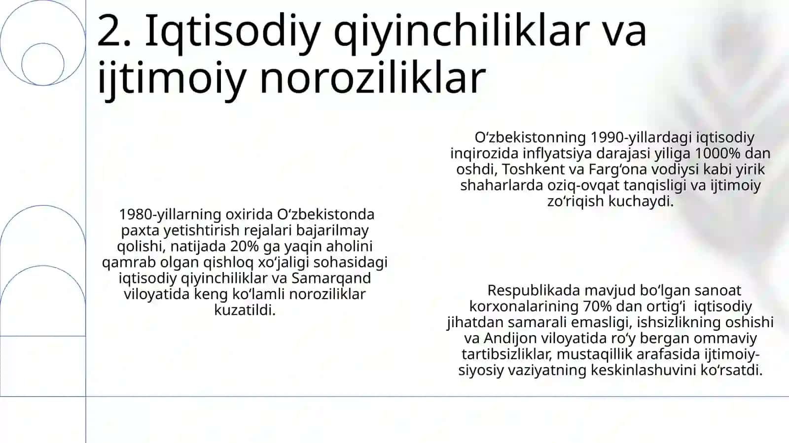 Mustaqillikkа еrishish arafаsidа 4