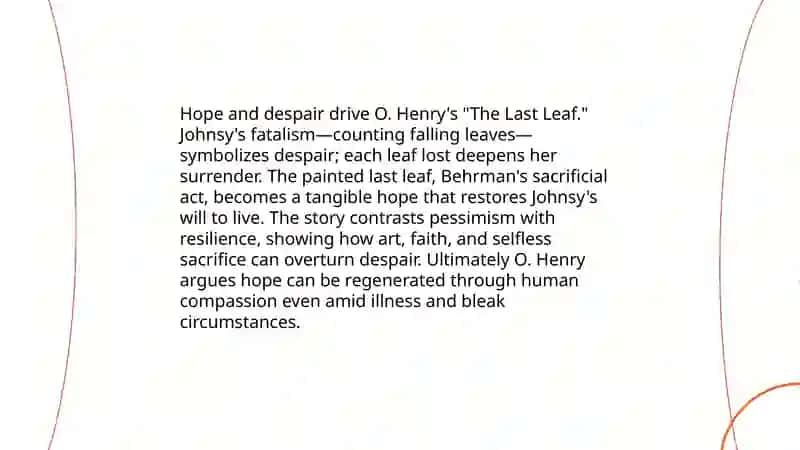 The Last Leaf 4