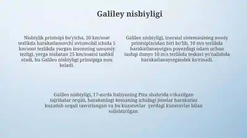 Nur tezligi 4