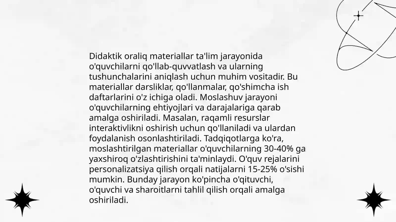 Alohida ta'lim ehtiyojlari bo'lgan bolalar bilan jarayonlarini rivojlantirish bo'yicha didaktik materiallar tayyorlash 4