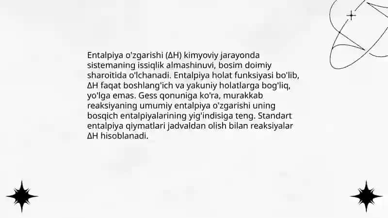 Gess qonuni va undan kelib chiqadigan xulosalar 4