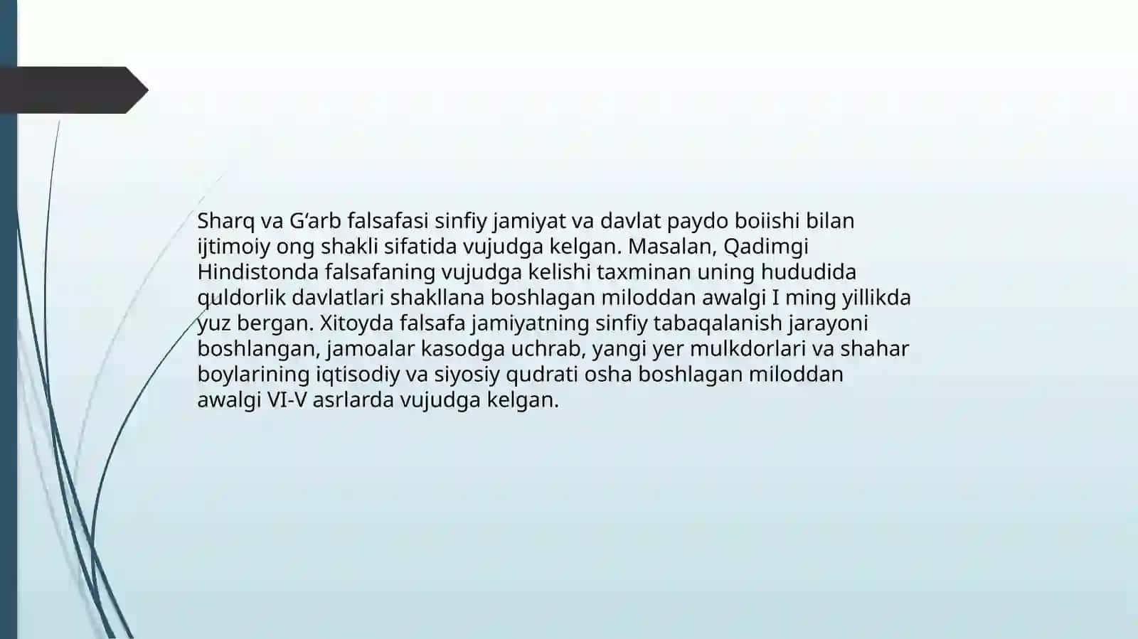 SHARQ FALSAFASI 4
