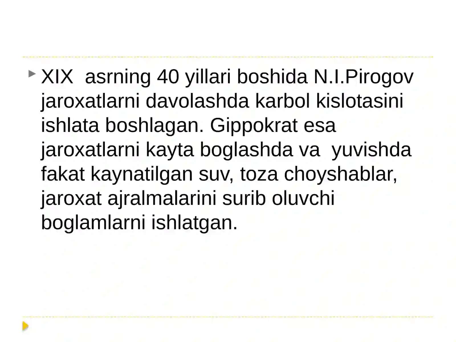 Antiseptika va Aseptika asoslari 4