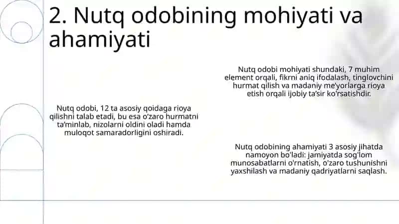Sharq nutq odobi haqida 4