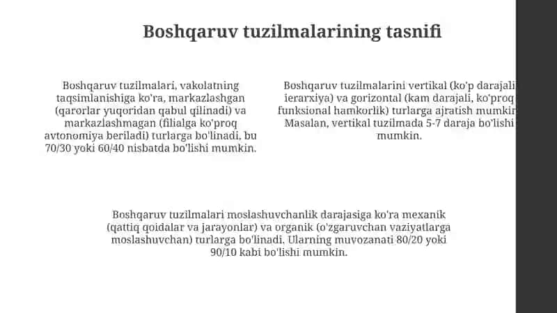 Filial Korxonalarda Boshqaruv Tuzilmalari 4