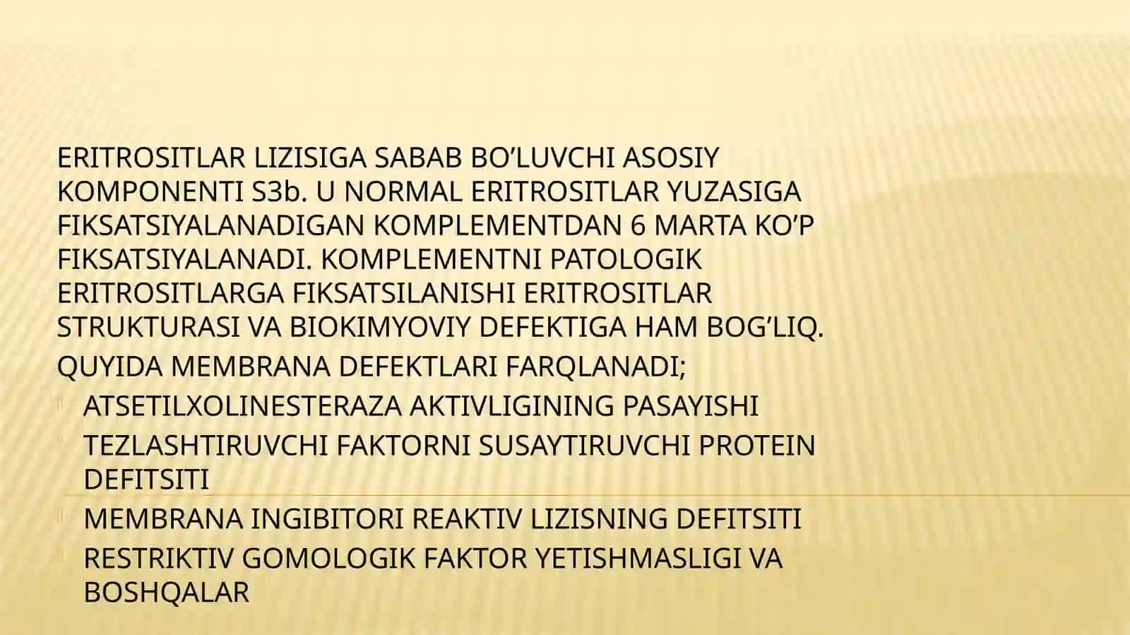 TUNGIPAROKSIZMAL GEMOGLOBINURIYA ETIOLOGIYA,PATOGENEZ,KLINIKA,DIOGNOSTIKA,DAVOLASH PRINSIPLARI 4