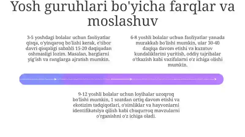 Tabiatni kuzatish ishlarini tashkil etish 4