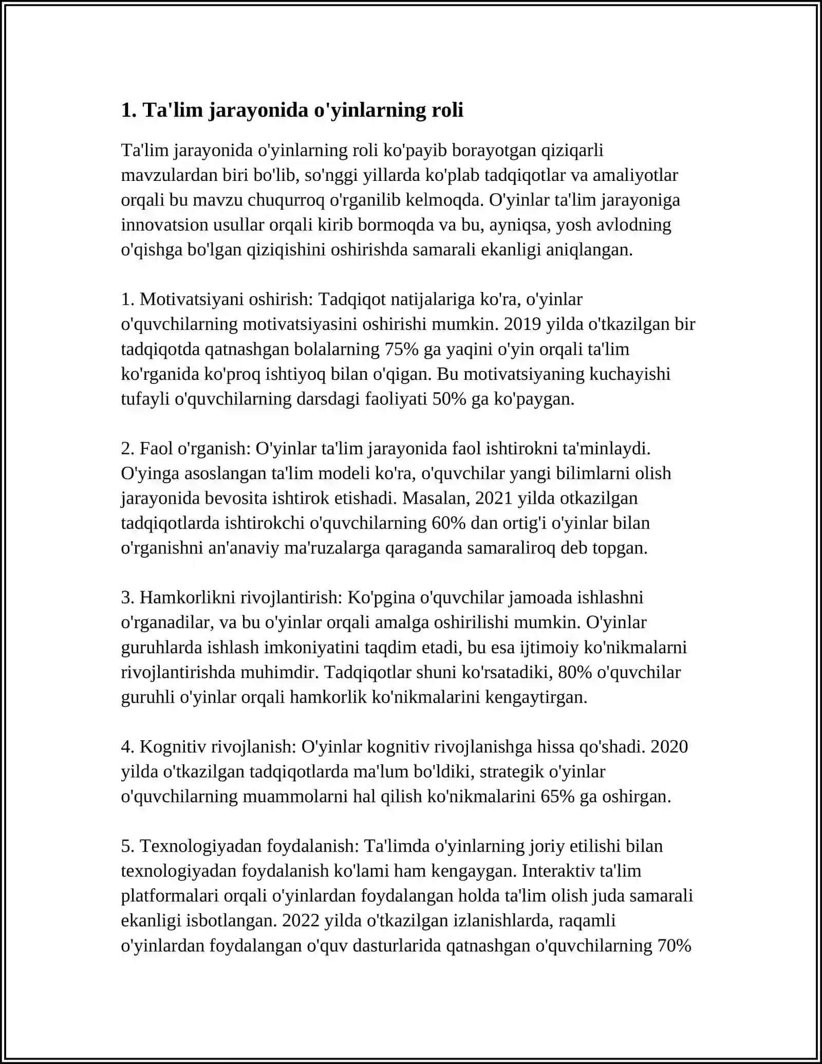 MAKTABGACHA TA 'LIM TASHKILOOTIDA MASHG 'ULOT FAOLIYAT TURLI MASHG 'ULOTA BOLALARNING MAKTABGACHA TAYYORLASHDAGI AHAMIYATI MASHG 'ULOT JADVALI TUZISH TALABLI MASHG 'ULOTA TARBIYACHI YETAKCHILIK YO 'LI 4
