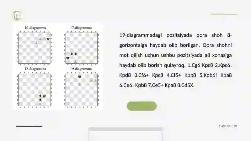 ENDSHPIL: IKKI XIL FILLI ENDSHPIL QOIDALARI 4