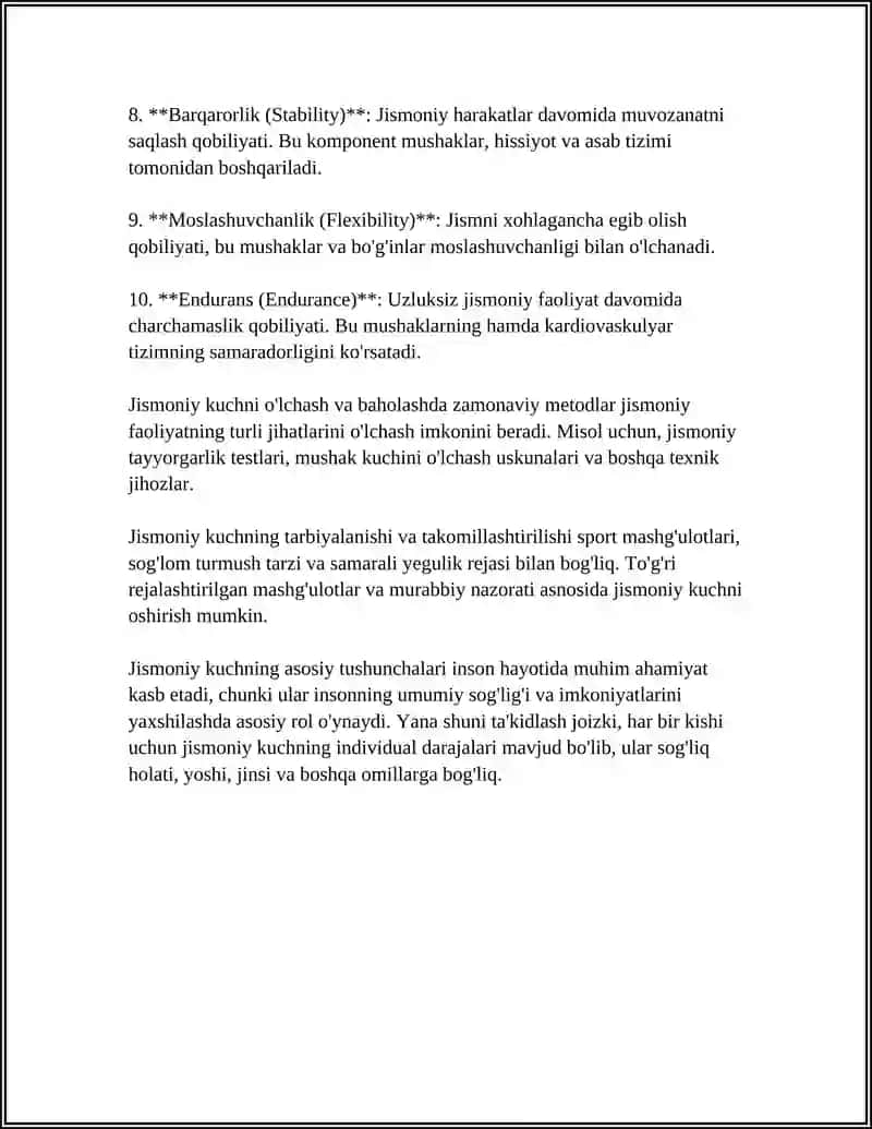 Jismoniy Sifatlarini Rivojlantirishning Nazariy va Amaliy Asoslari 4